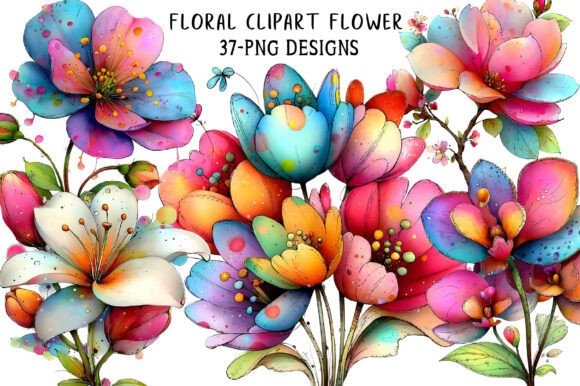 Download Watercolor Floral Clipart Flower - Clipart Collection