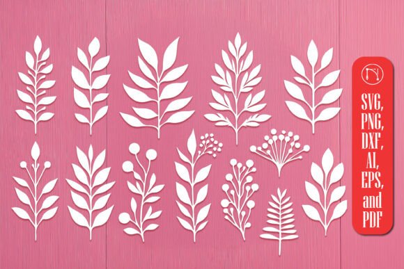 Download Cricut Natural Shapes Plant SVG Cut File - Shape Collection