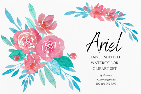 Download Watercolor Summer Flowers Clipart - Clipart Collection