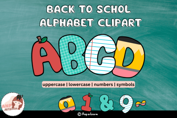 Download Back to School Alphabet Clipart - Clipart Collection