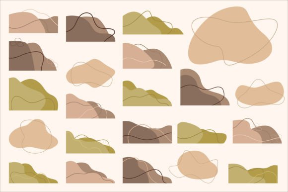 Download Set of Aesthetic Shape - Shape Collection