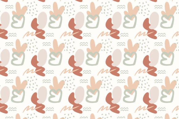 Download Aesthetic Shape Seamless Pattern - Shape Collection