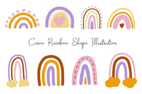 Download Aesthetic Curve Abstract Shape - Shape Collection