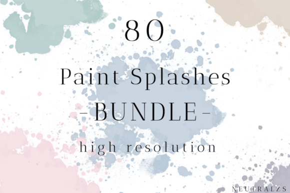 Download Pastel Watercolor Splash Clipart Bundle - Clipart Collection