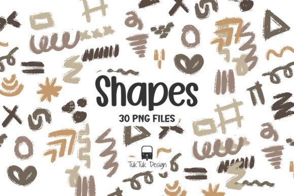 Download Abstract Shapes, Hand Drawn Png Clipart - Shape Collection
